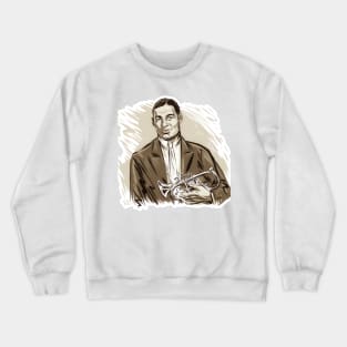 Buddy Bolden - An illustration by Paul Cemmick Crewneck Sweatshirt